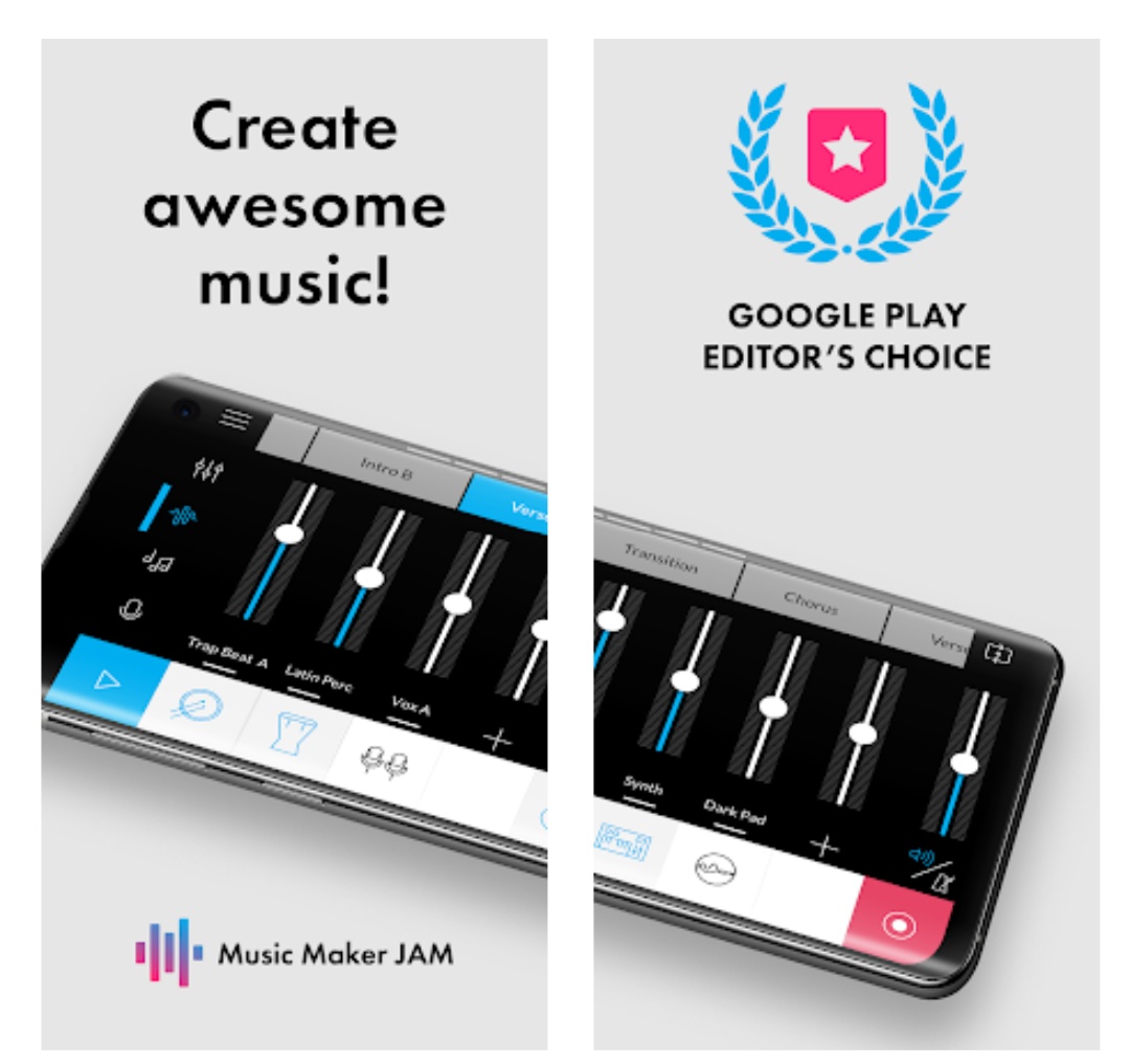 Aplikasi pembuat music di smartphone